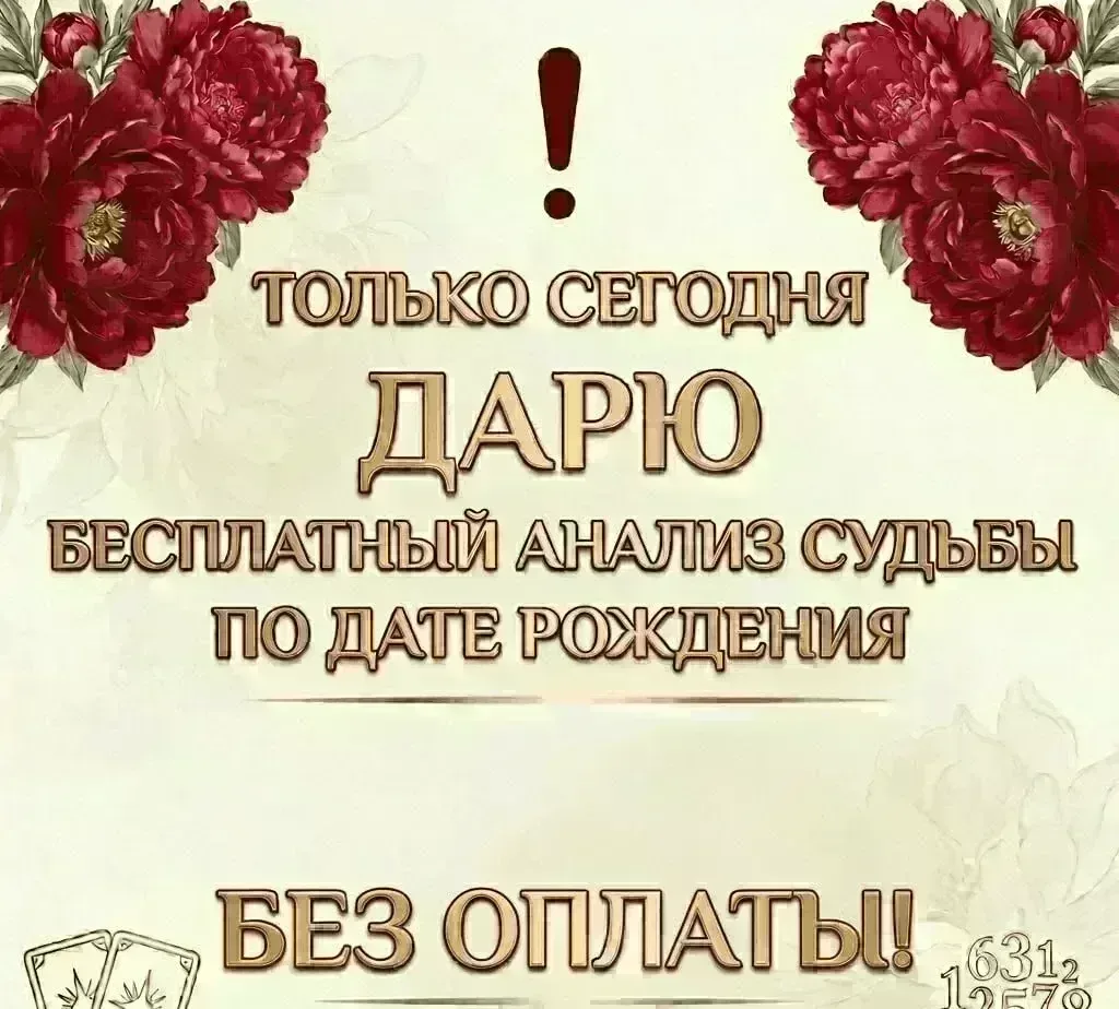 30.09 —  ДЕНЬ СУДЬБЫ