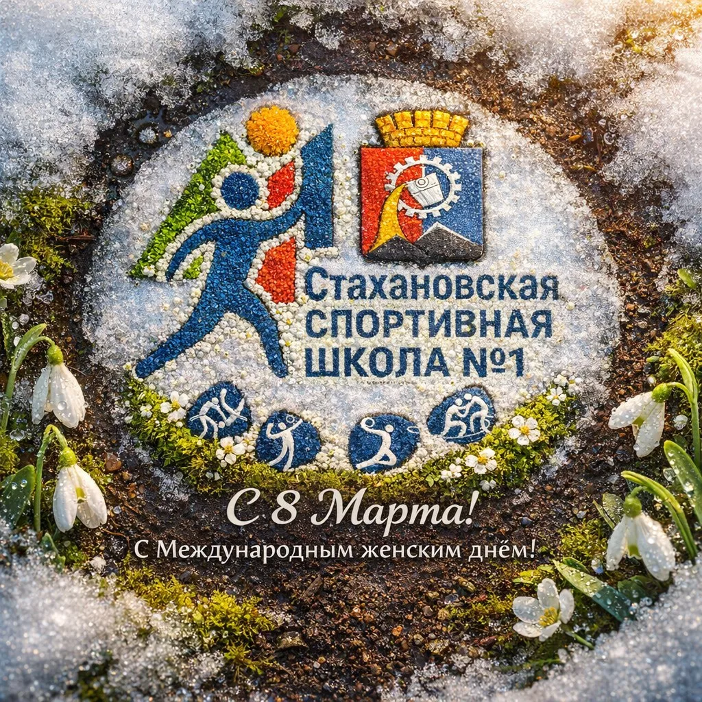 Администрация Стахановской спортивной школы №1 поздравляет всех девушек с наступающим п...