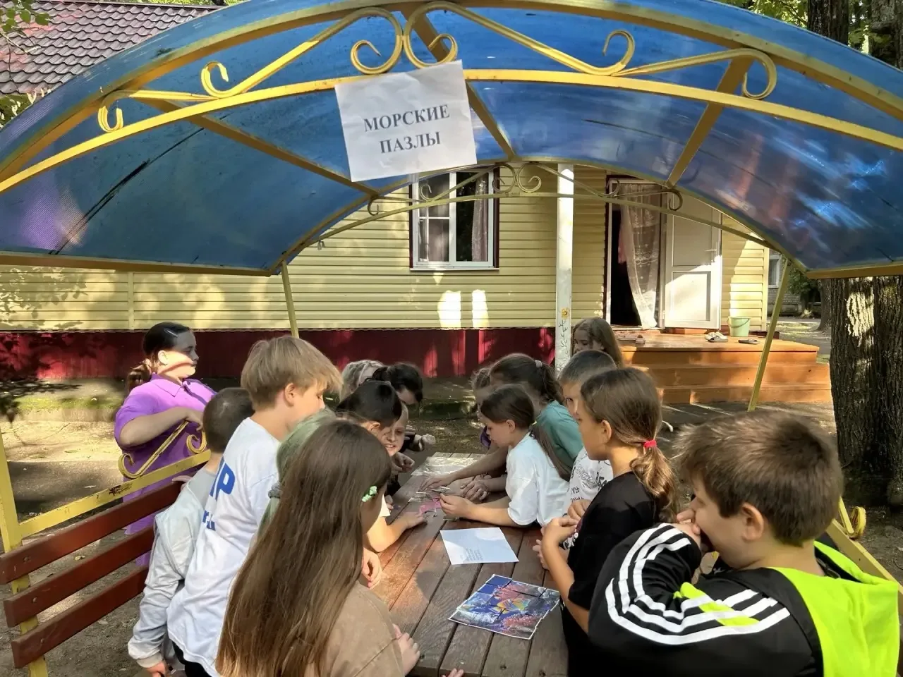 🌊 Квест «Морская флора и фауна: раскрываем тайны океана!» 🐚

Сегодня в нашем лагере прошёл увлекат