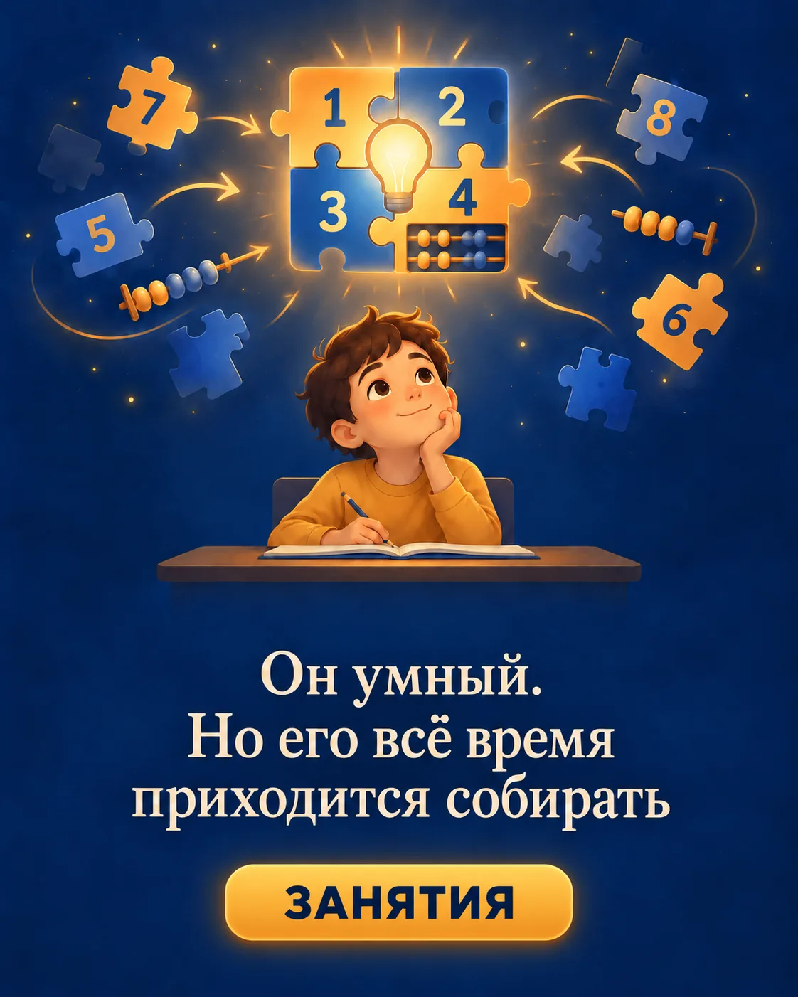 — Он умный.