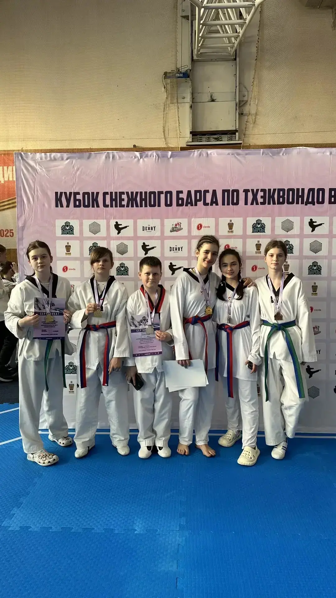 🥋22.03.26 Спортсмены   💪🏼Сегодня в Хабаровске прошли захватывающие соревнования по тхэквондо ВТФ – "
