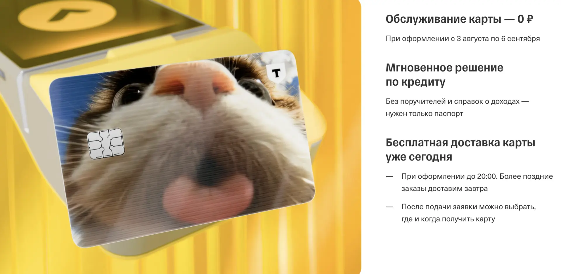 🏦 Вечно бесплатная кредитка "Платинум" от "Т-Банка" + 2000 руб. за оформление.
