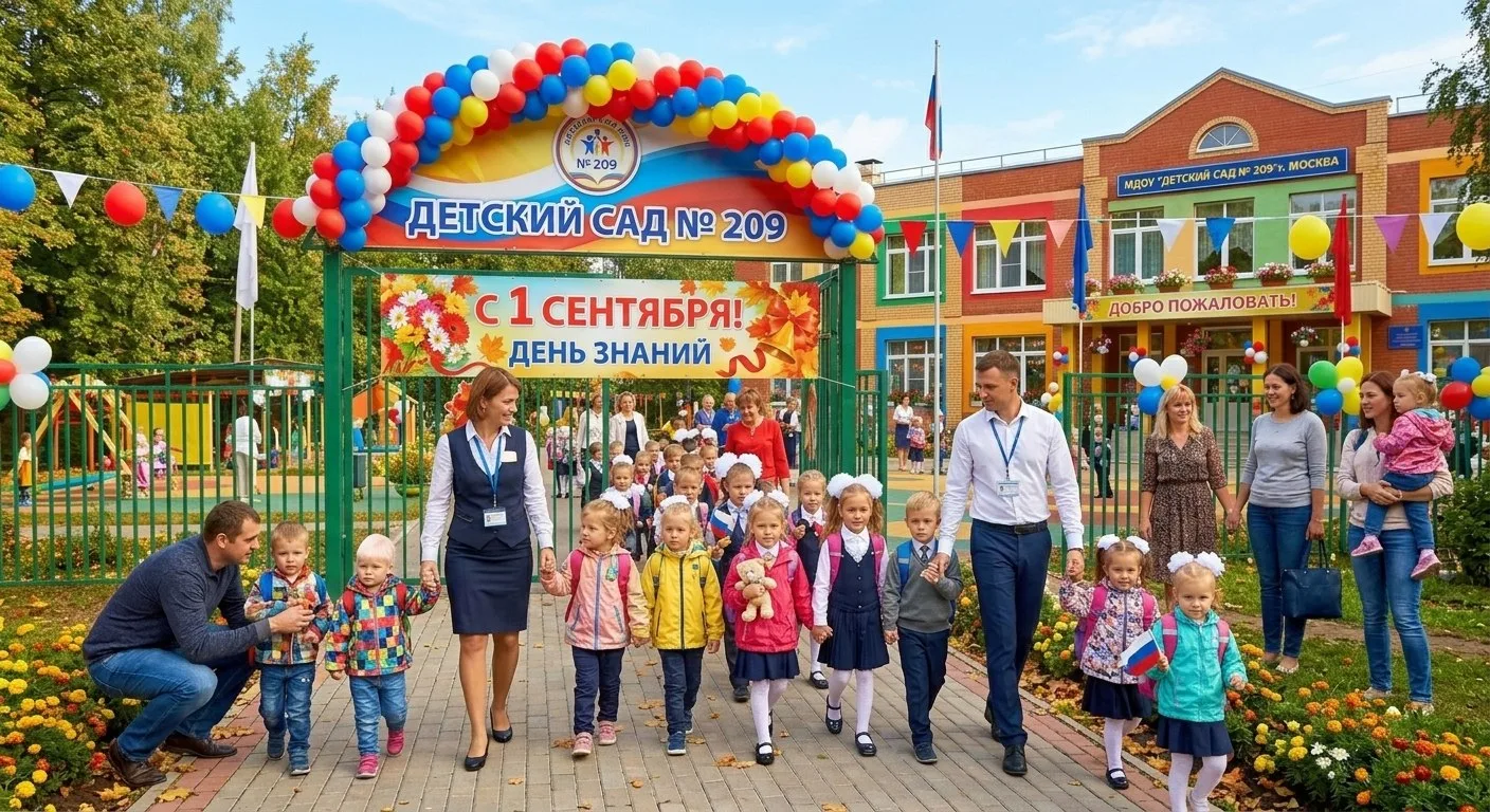 Первое сентября — день особенный, яркий,