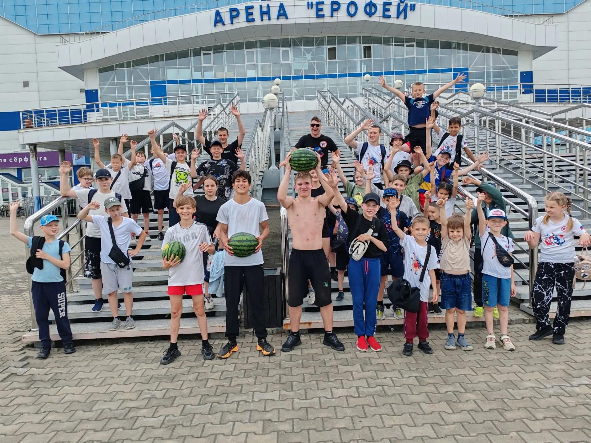 Долгожданные выездные тренировки😥🥵 + забеги за арбузы 🍉🤗