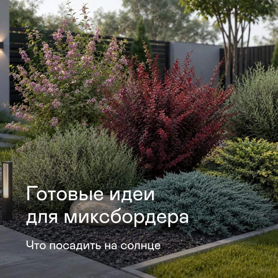 Большинство красивых цветников на солнце теряют декоративность уже к середине сезона. Но только не э