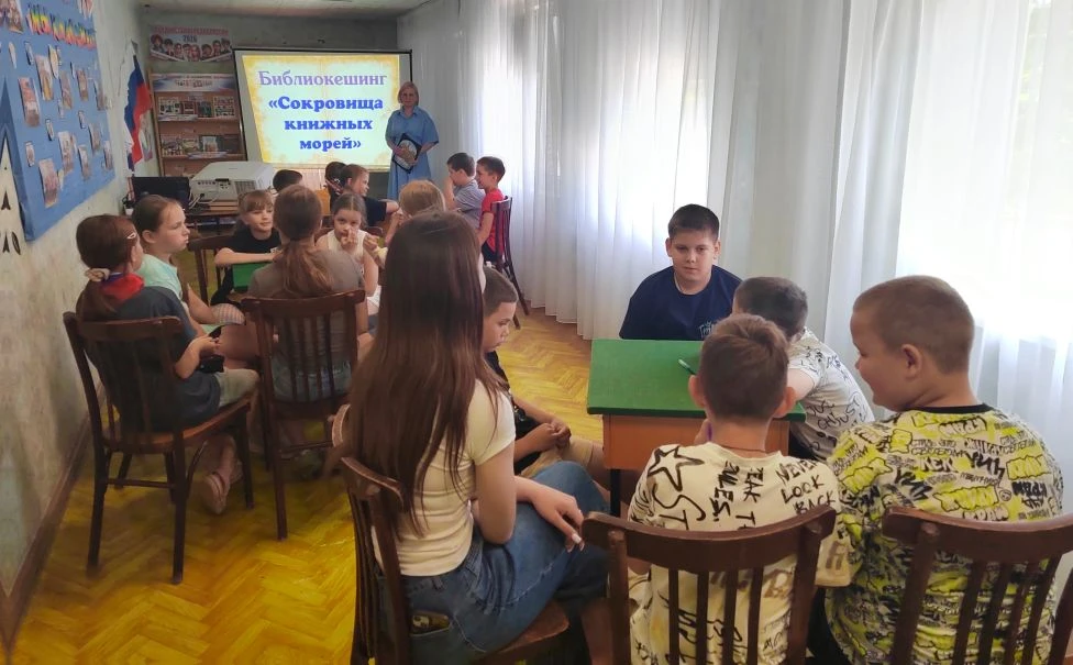 ☀️8 июня в уютных стенах детской библиотеки для ребят из первого и второго отряда летней площадки Св