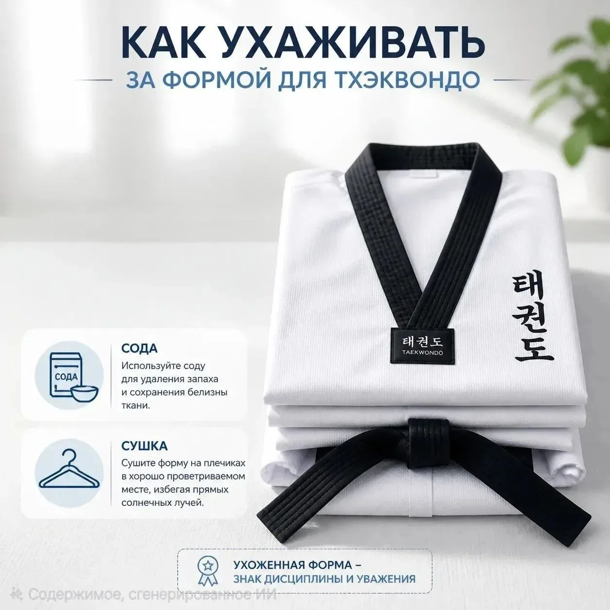 🧼 Правила ухода за экипировкой, которые продлят ей жизнь.