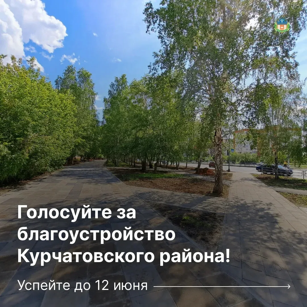 Жители Курчатовского района, сейчас у каждого из нас есть возможность повлиять на то, каким станет р