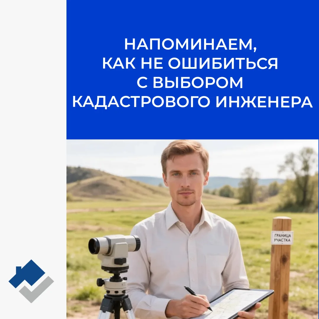 Перед выбором исполнителя кадастровых работ на вашем земельном участке рекомендуем пров...
