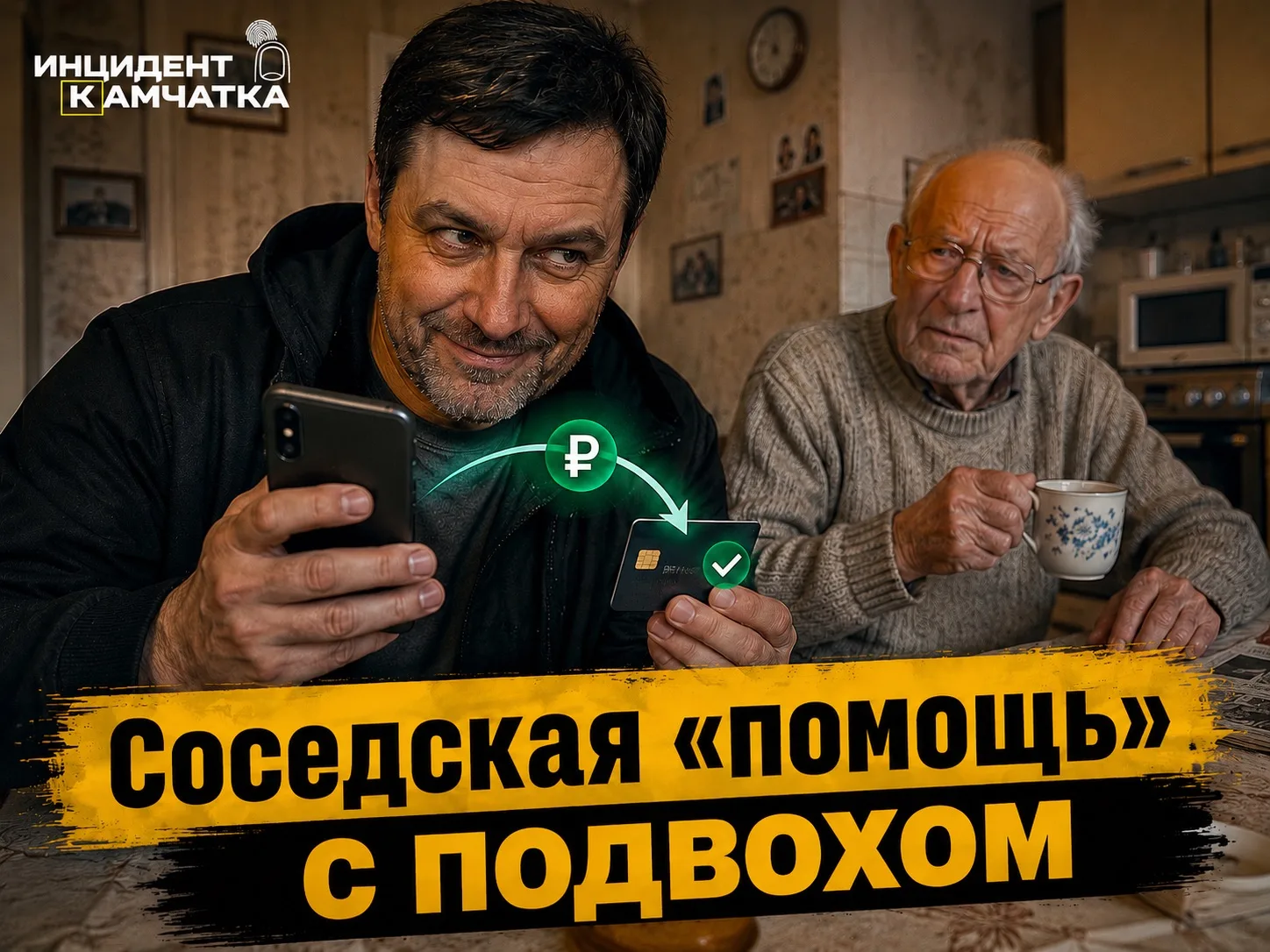 Сосед «помогал» пенсионеру и украл 113 тысяч рублей