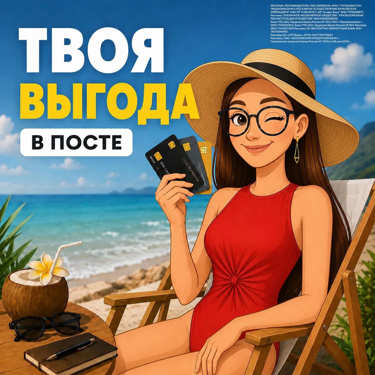 ⭐️ПОДАРКИ ОТ БАНКОВ В ИЮНЕ ⭐️