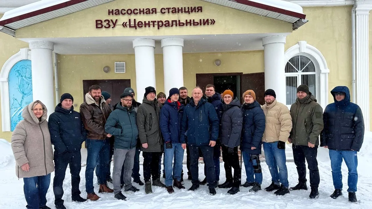 📚💧В рамках профориентационной программы участники СВО посетили Подольский водоканал Для слушателей т