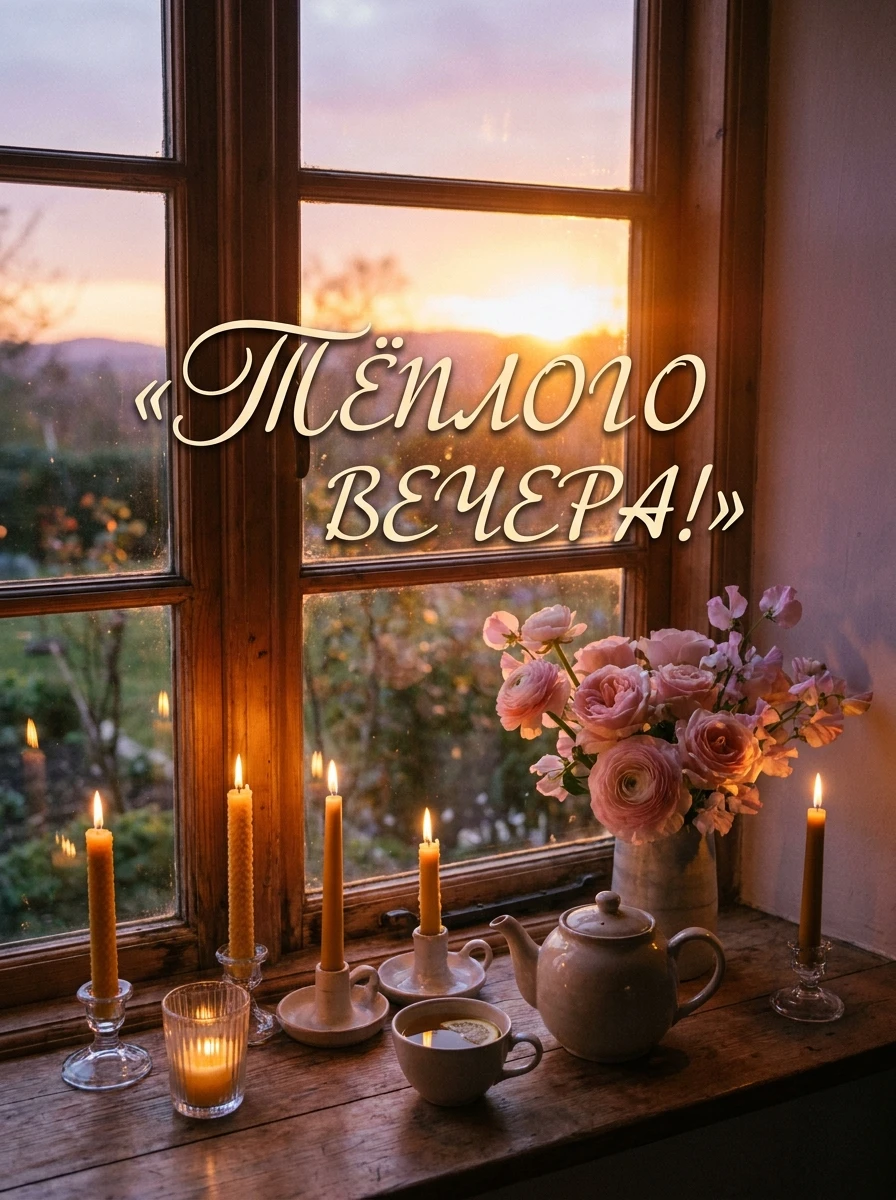 Тёплого вечера!