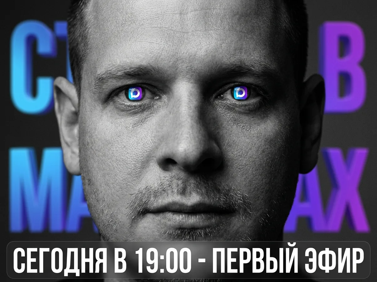 Не пропусти эфир по MAX сегодня 🔥