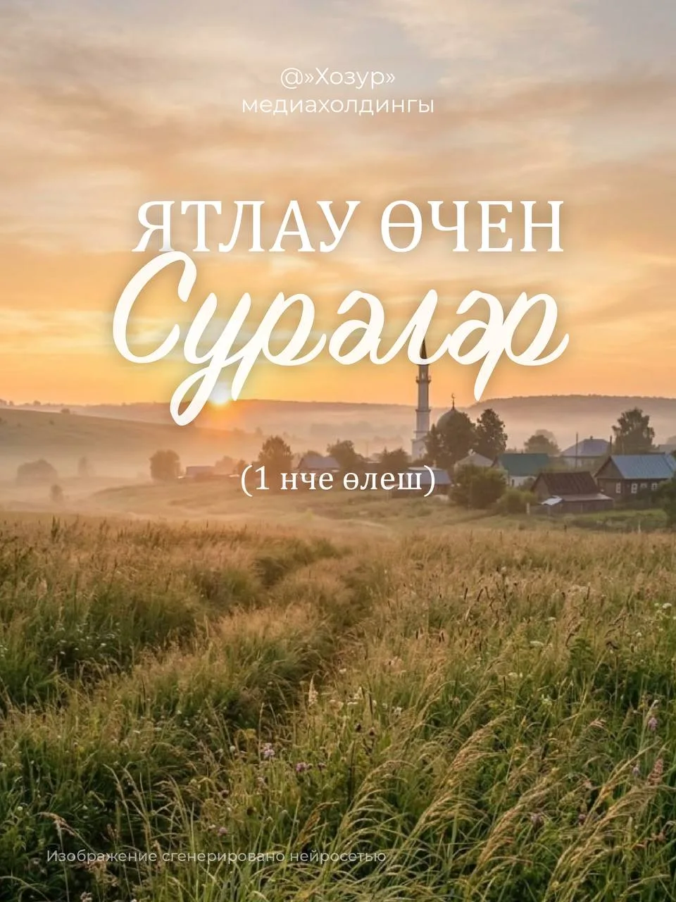 ✅ Намазда еш укыла торган кыска сүрәләр. Алар күләме буенча кечкенә, ләкин мәгънәсе буенча бик тирән