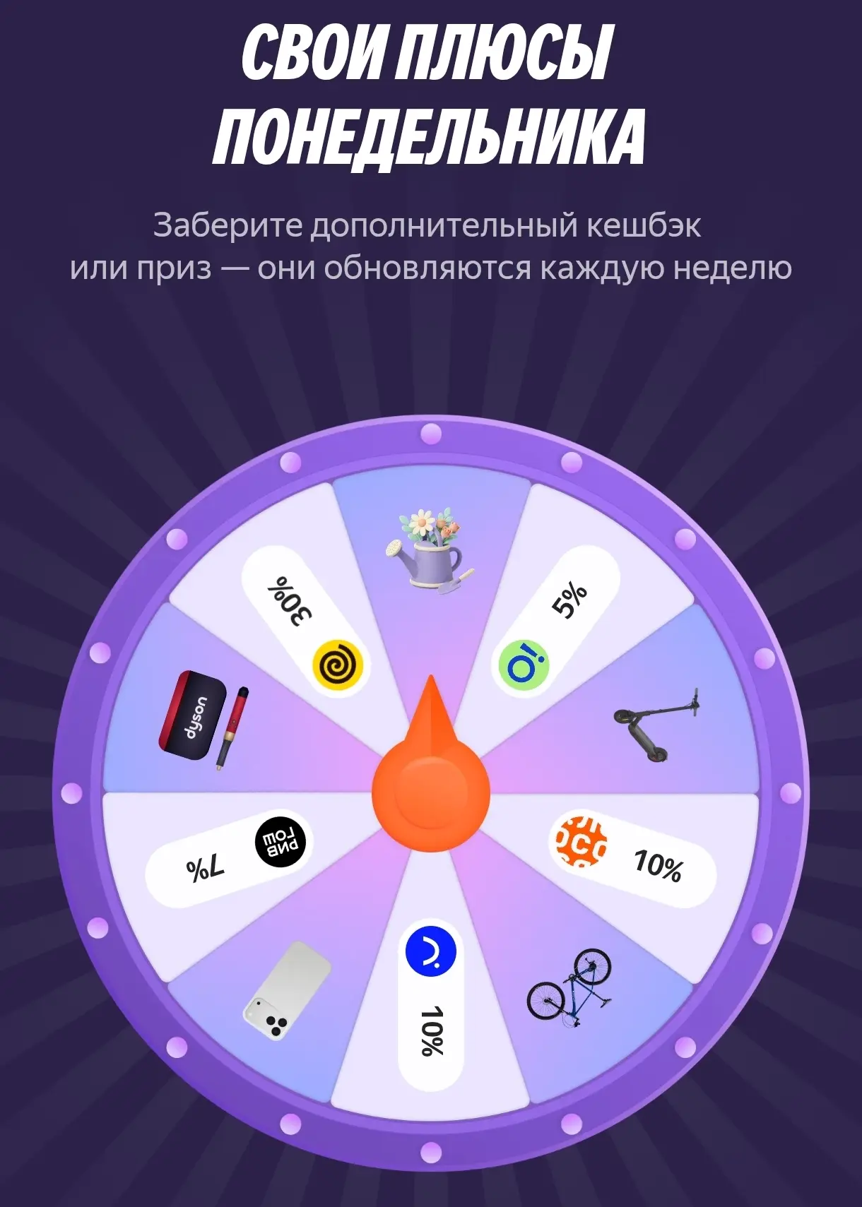 Крутим сегодня барабан в Яндекс Пэй