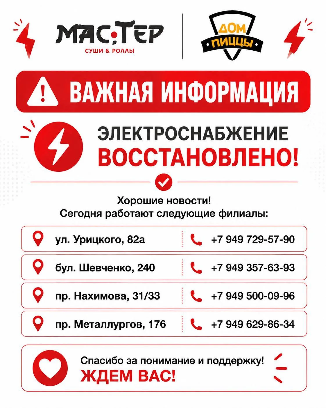 ⚡ ВАЖНАЯ ИНФОРМАЦИЯ