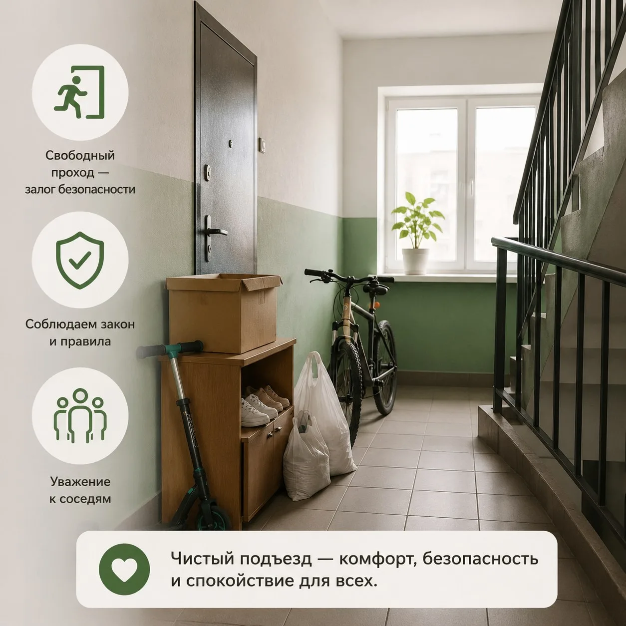 Управляющая компания заботится о вашем комфорте и безопасности 🤍