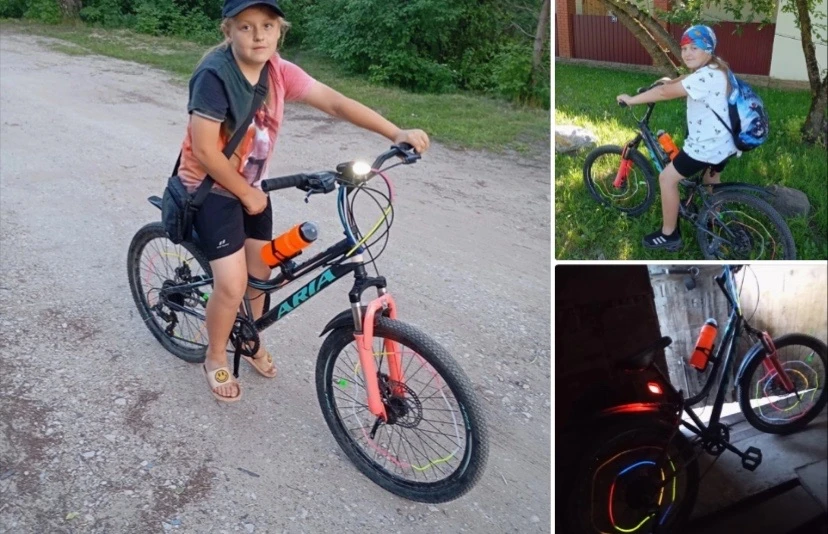 🚴‍♀️✨Наша смелая и креативная Фадеева Софья бросила вызов безопасности на дорогах и решила стать яр