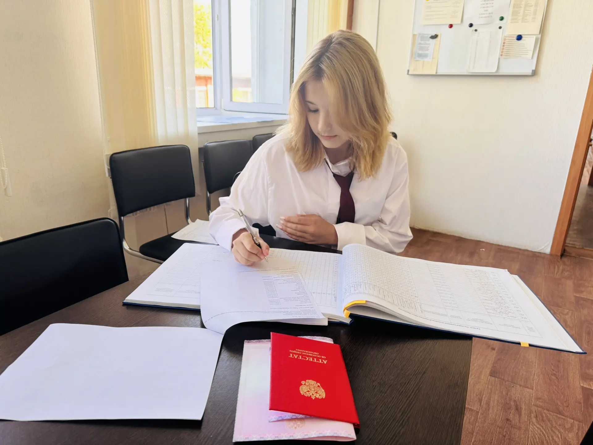 30 июня 2026 года в школе состоялась церемония вручения аттестатов выпускникам 9-х классов об основн