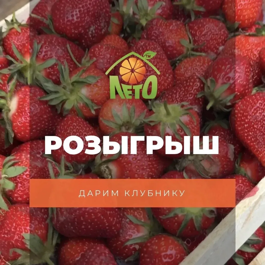 🔥🔥РОЗЫГРЫШ🔥🔥  Продолжаем радовать Вас ягодками!!🍓  Призы 🏆 : 3 ящика клубники подарим троим победите