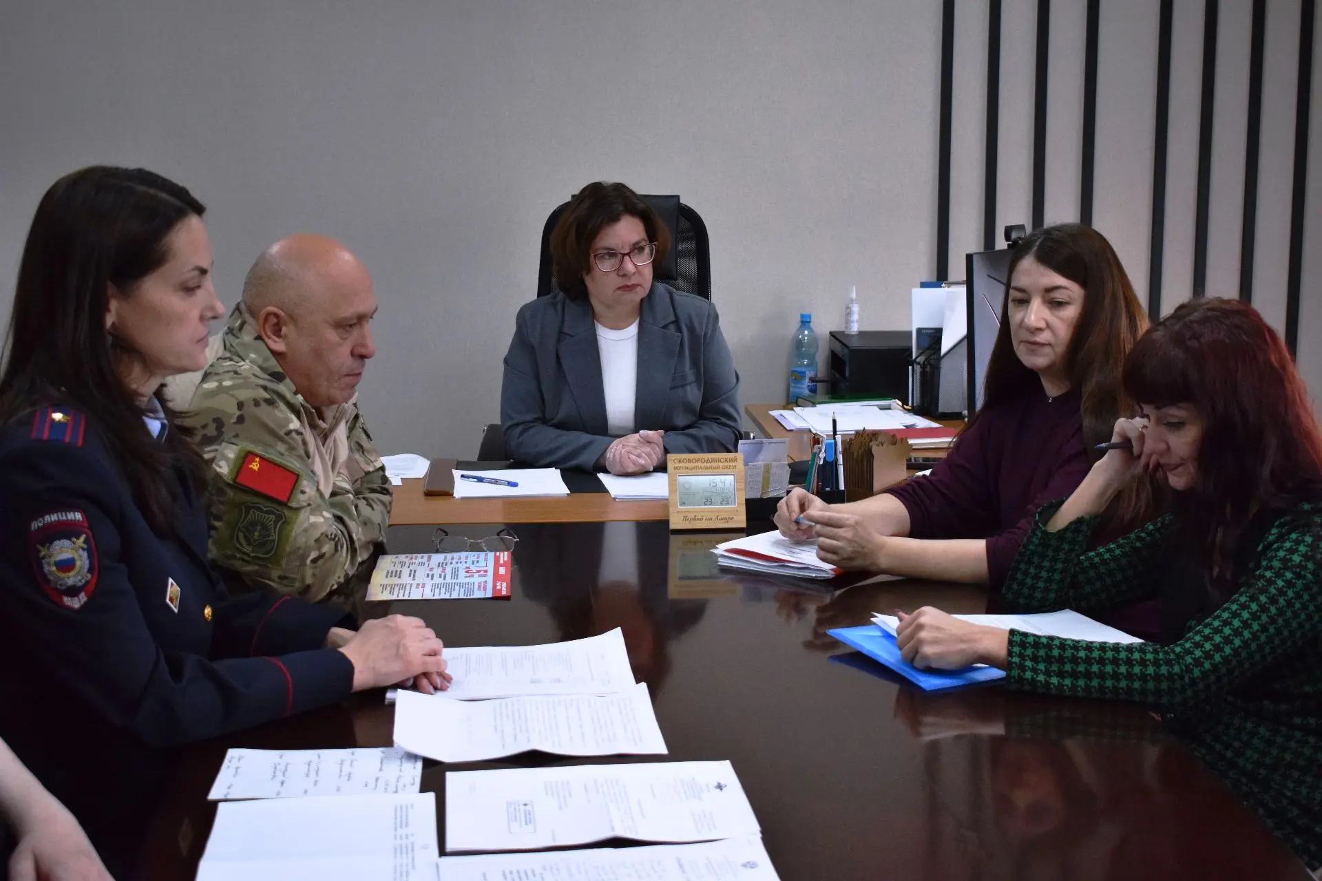 В администрации города состоялось заседание рабочей группы по вопросам межнациональных ...