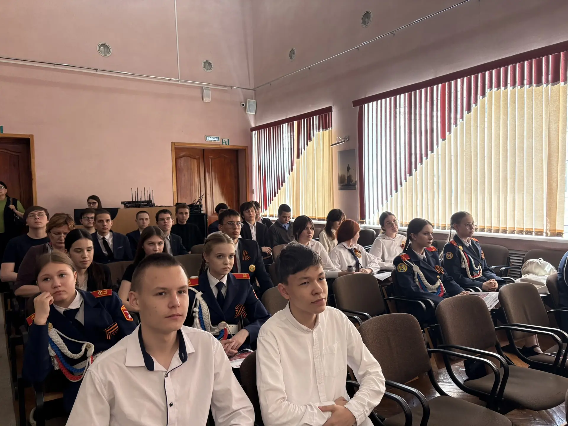В нашей школе состоялась профориентационная встреча для старшеклассников школ нашего микрорайона с п