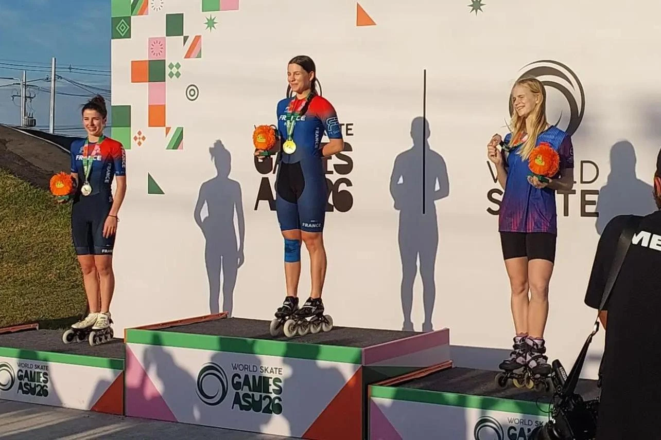Новости ASU2026. Дудина Ульяна заняла в финале скейт-кросса среди юниорок 3-е место! По...