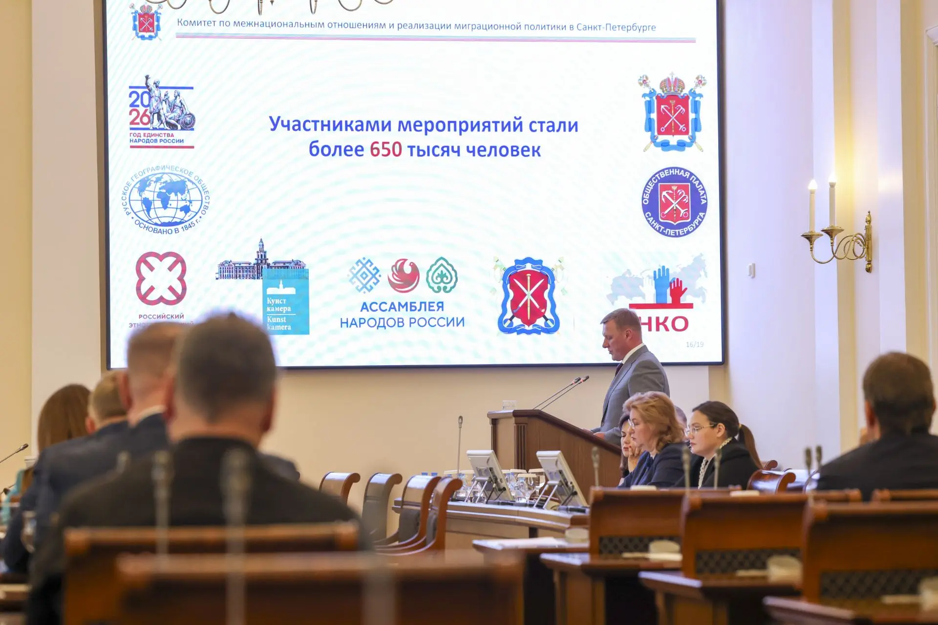 Олег Капитанов доложил о ходе реализации плана Года единства народов России