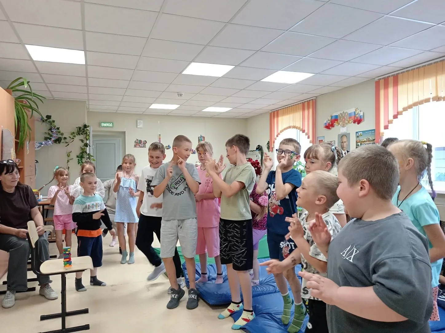 🎈Сегодня 1 июня состоялось открытие пришкольного лагеря  "УЛЫБКА"