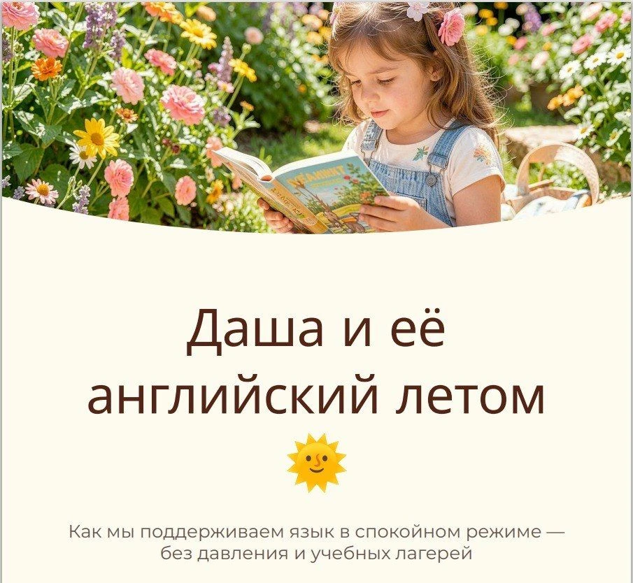 Английский летом для ребенка - норма или испытание?