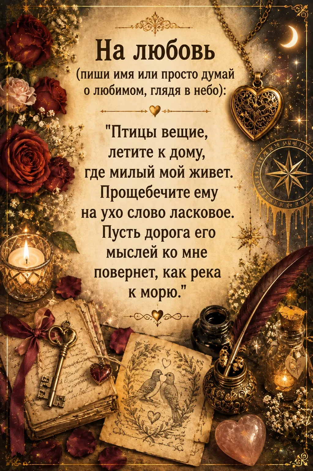 ЗАГОВОРЫ СТАРОЙ ТЕТРАДИ