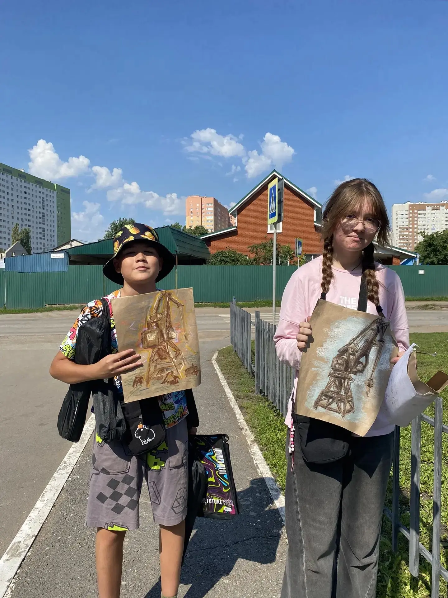 🎨Сегодня учащиеся художественного отделения ДШИ  имени А. Искужина совершили пленэрную...