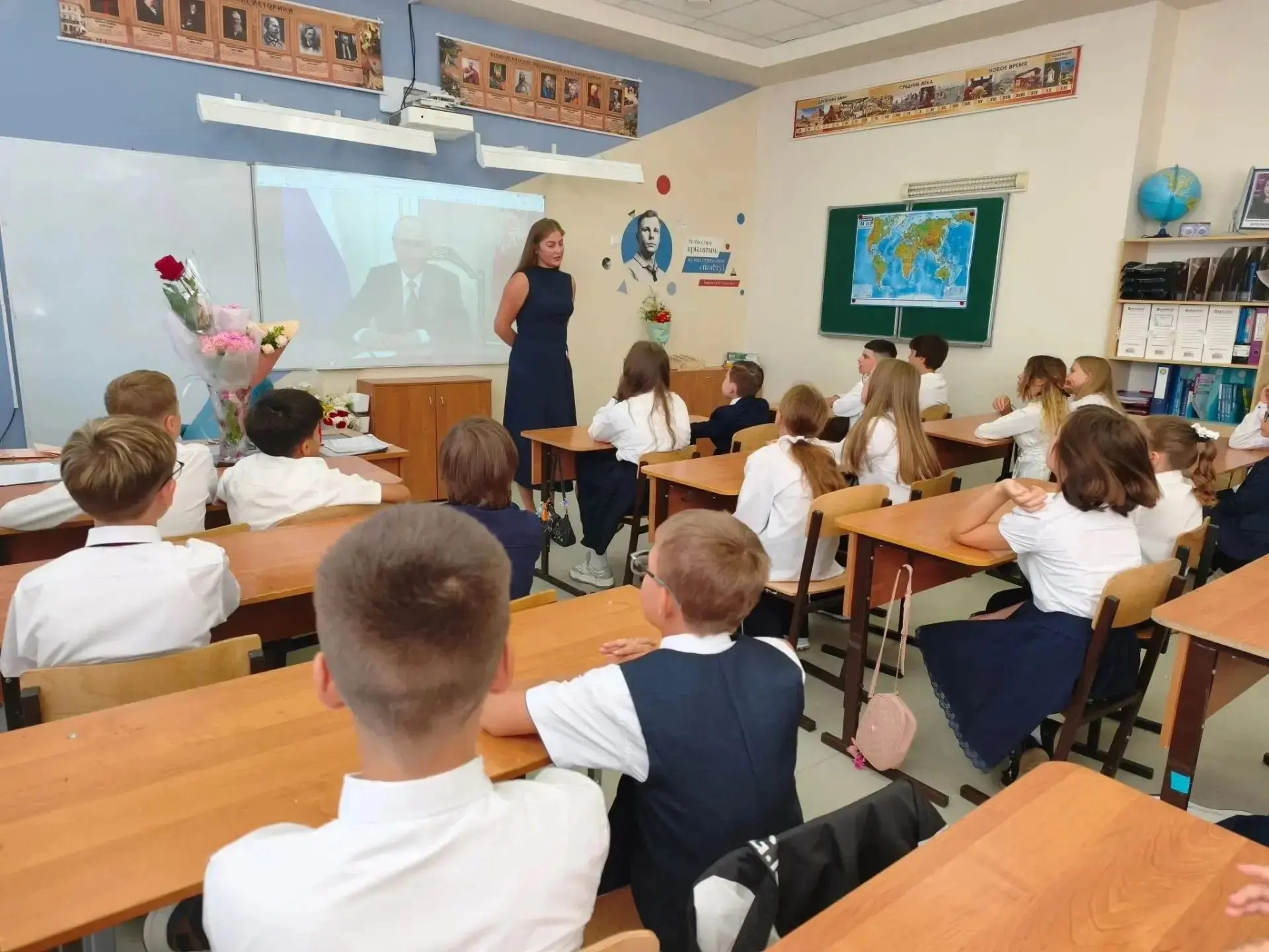 🍁 Сегодня в Лопатинской школе прошло первое в новом учебном году занятие из цикла «Раз...