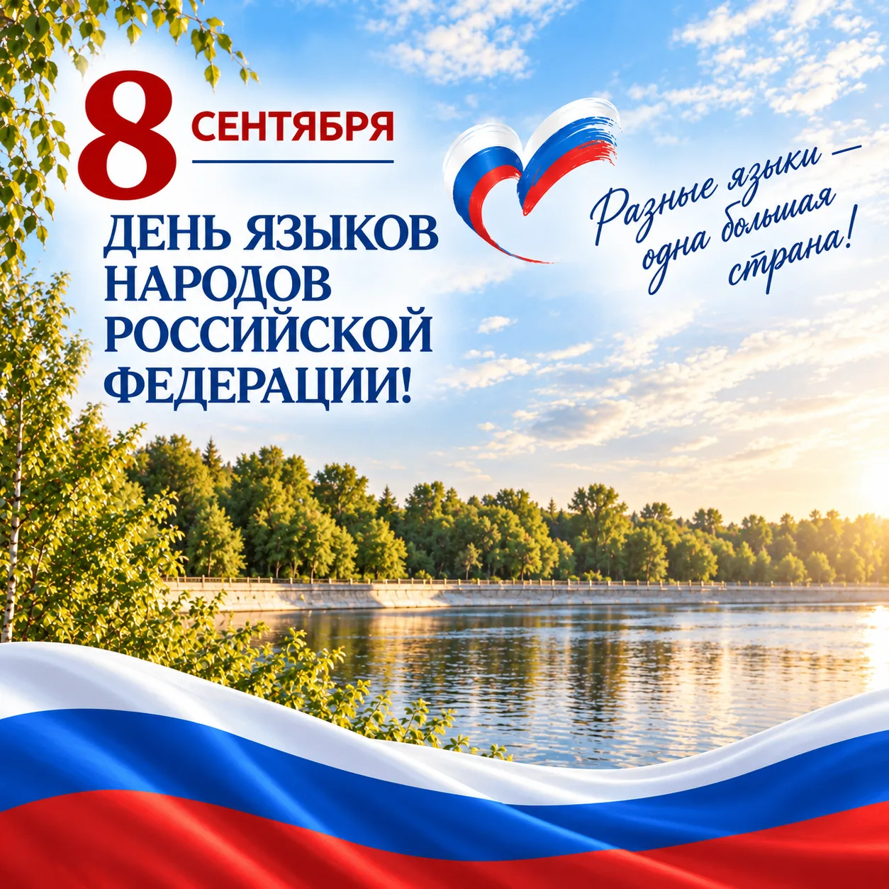 Сегодня, 8 сентября, в Российской Федерации впервые отмечается День языков народов России.