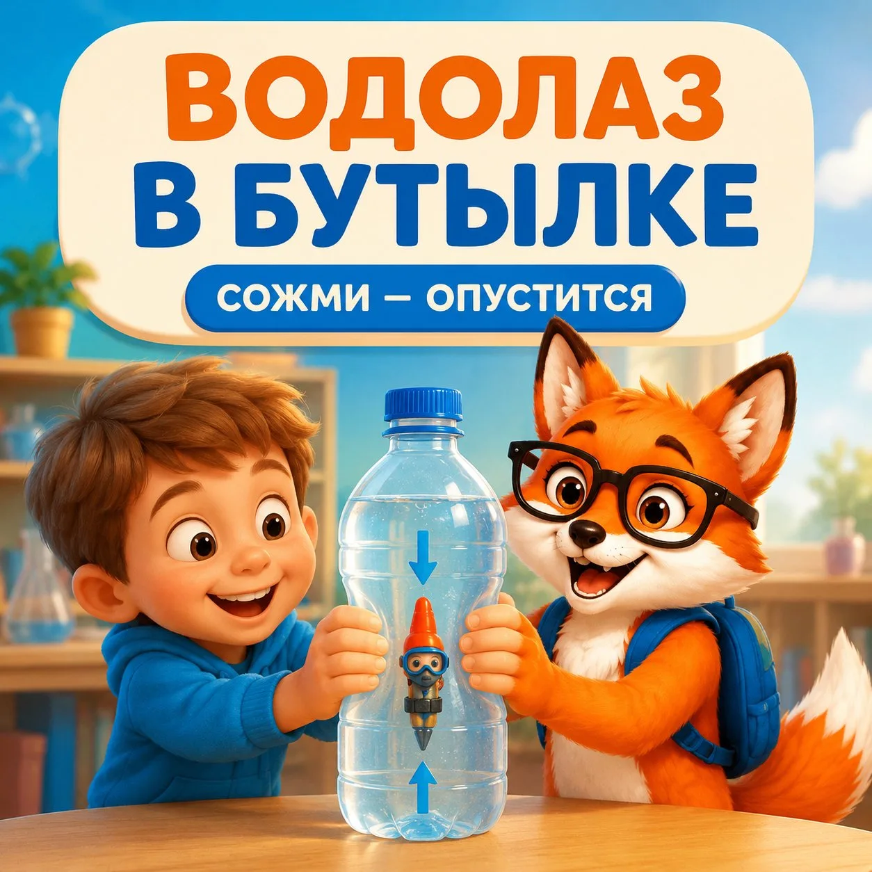 ВОДОЛАЗ В БУТЫЛКЕ