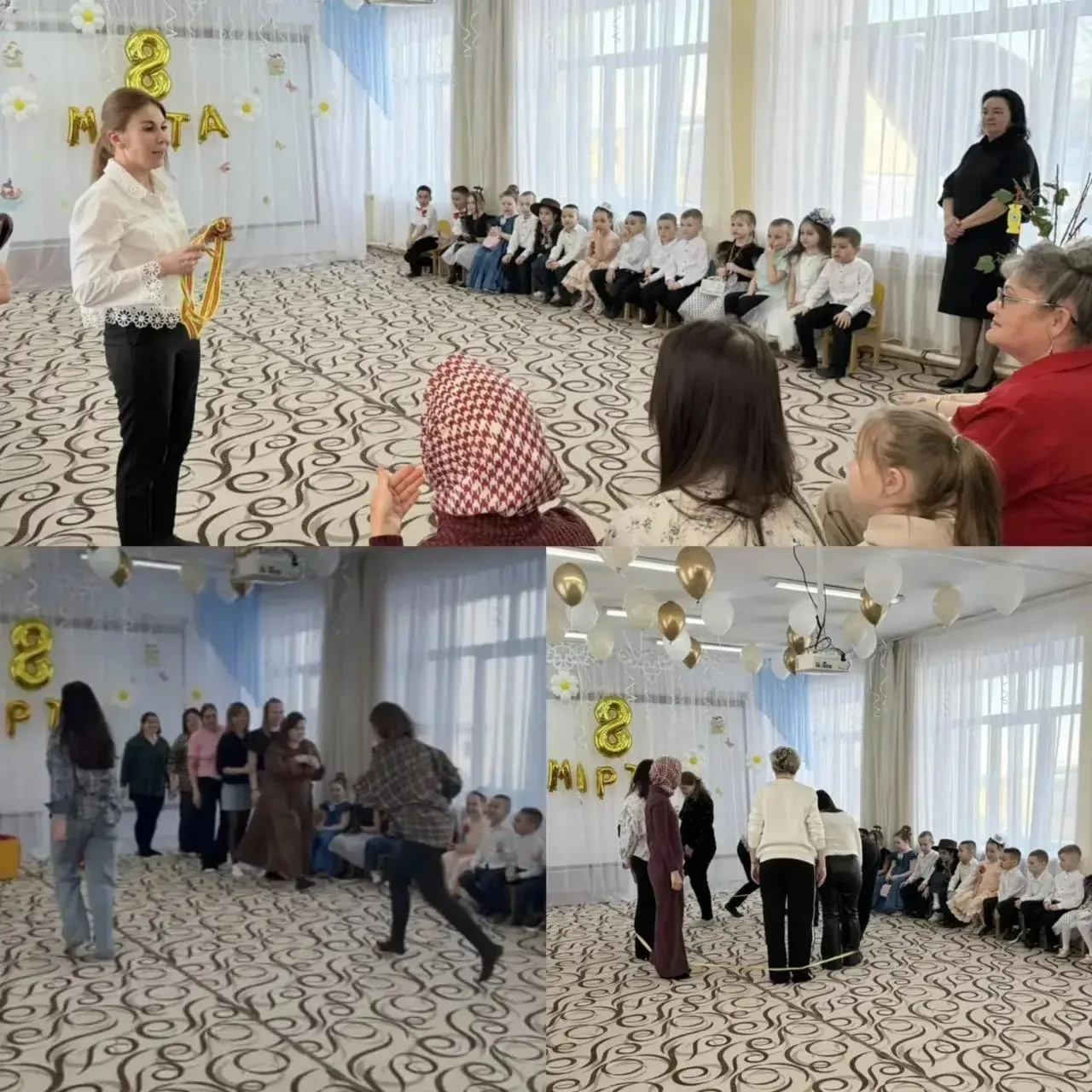 «Работа с родителями»/«Ата-аналар белән эш»
Сегодня наш день стал ярче — в гостях у нас побывала Гул