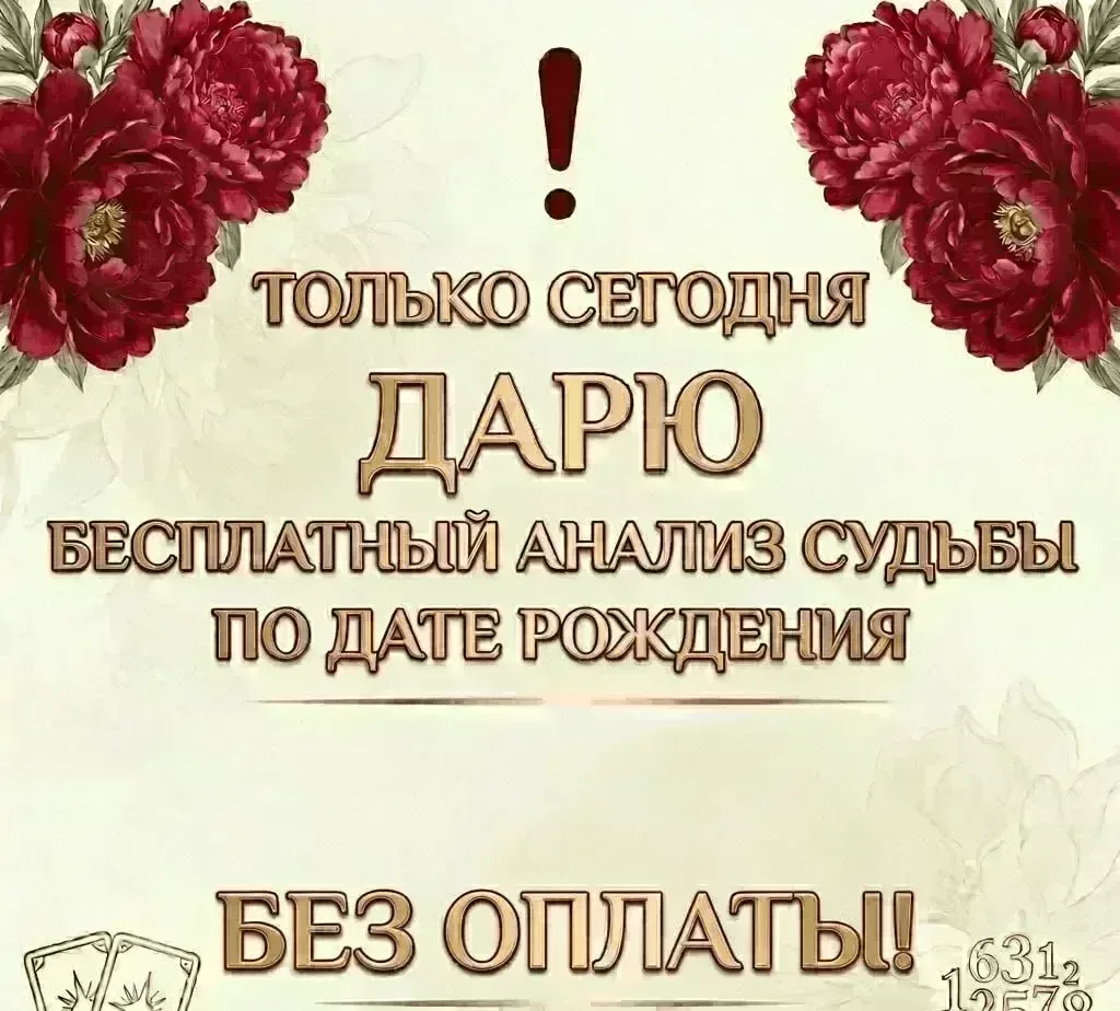 23.08 —  ДЕНЬ СУДЬБЫ