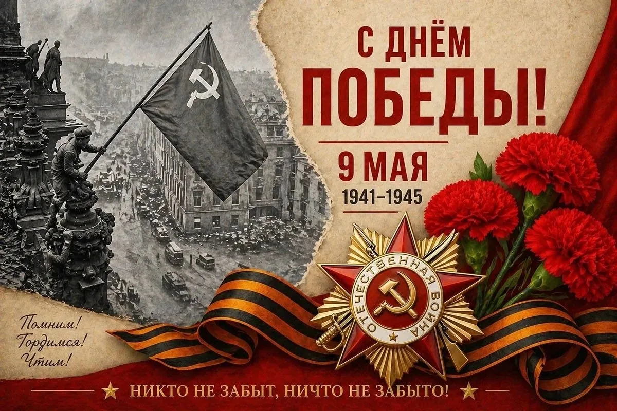 С Днём Великой Победы!