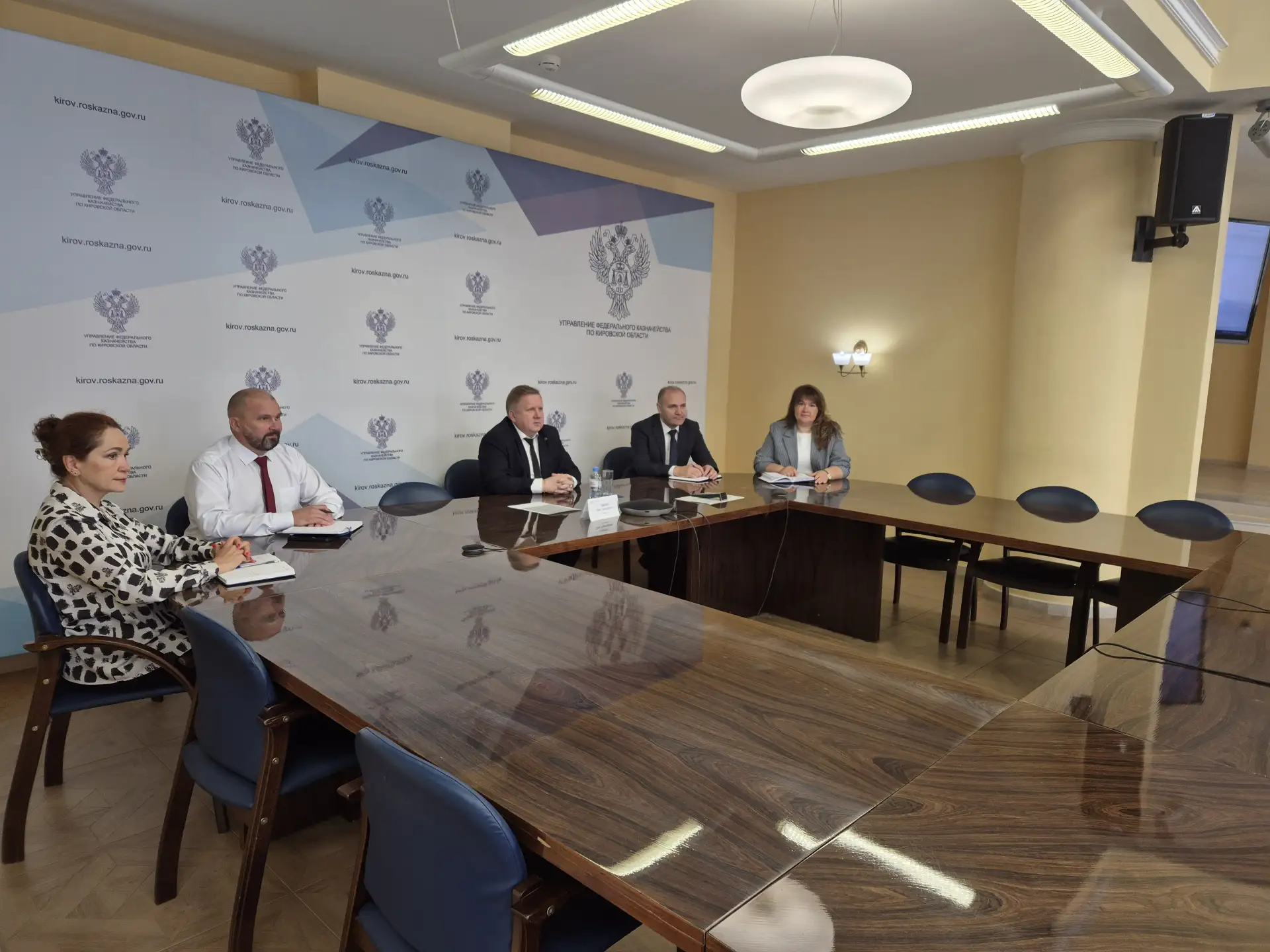 19.08.2026 УФК по Кировской области приняло участие в совещании Федерального казначейст...