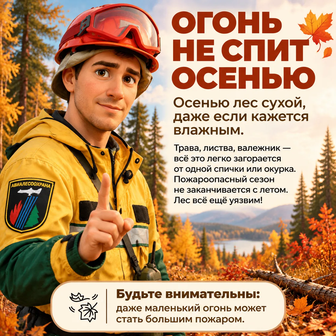 🌳 Берегите лес — он один на всех!