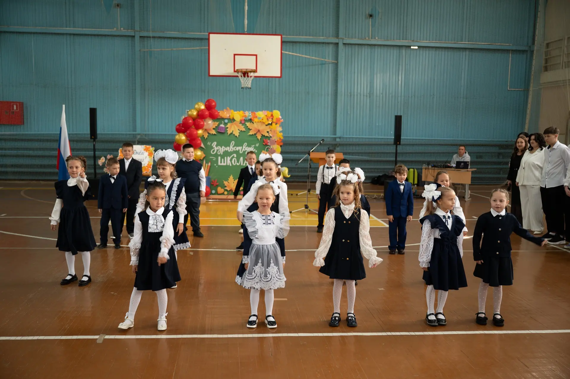 День знаний в нашей школе: старт дан! 💐🔔