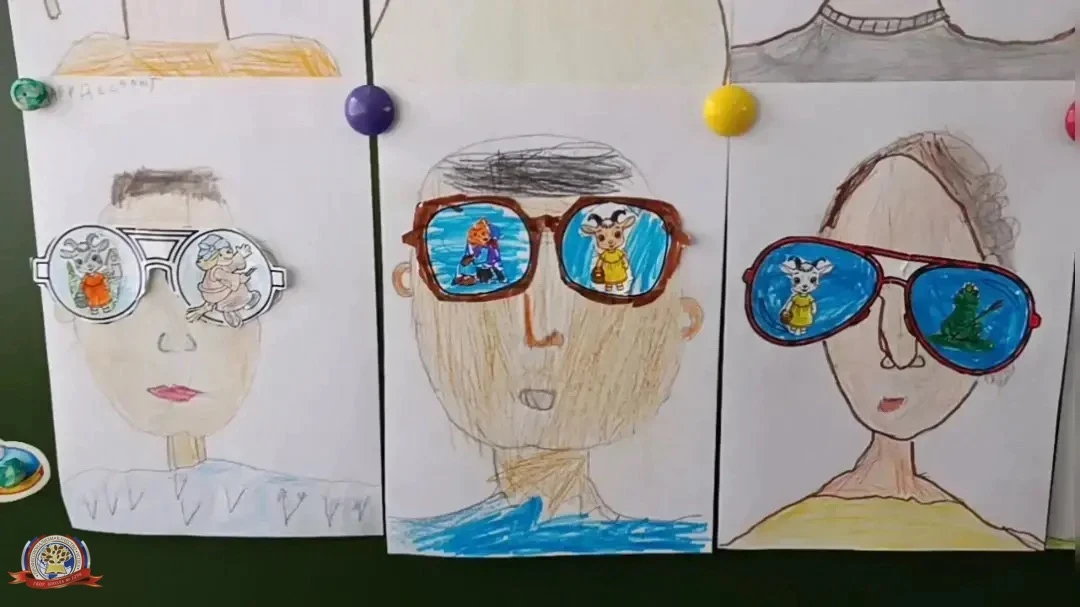 Волшебный автопортрет: дети рисуют себя — а в очках оживают сказки!

🎨 В корпусе 15 прошло необычно