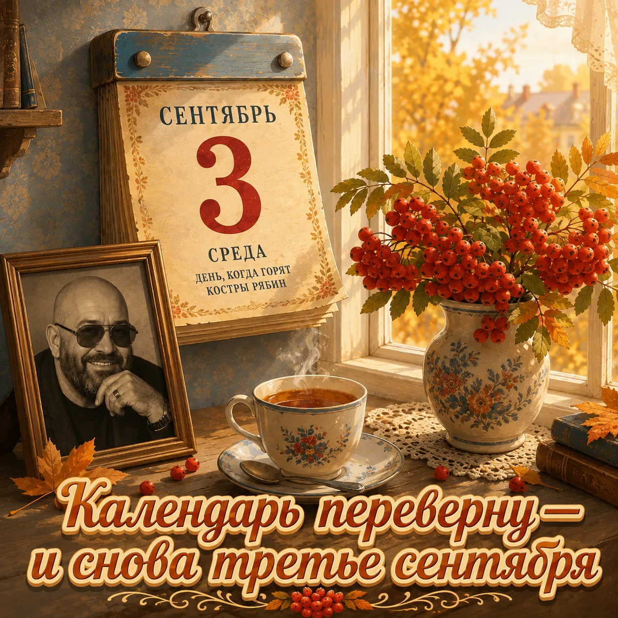 📅 Друзья, сегодня — 3 сентября.