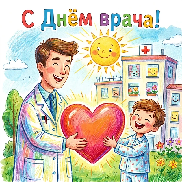🚑5 октября — Международный День врача.