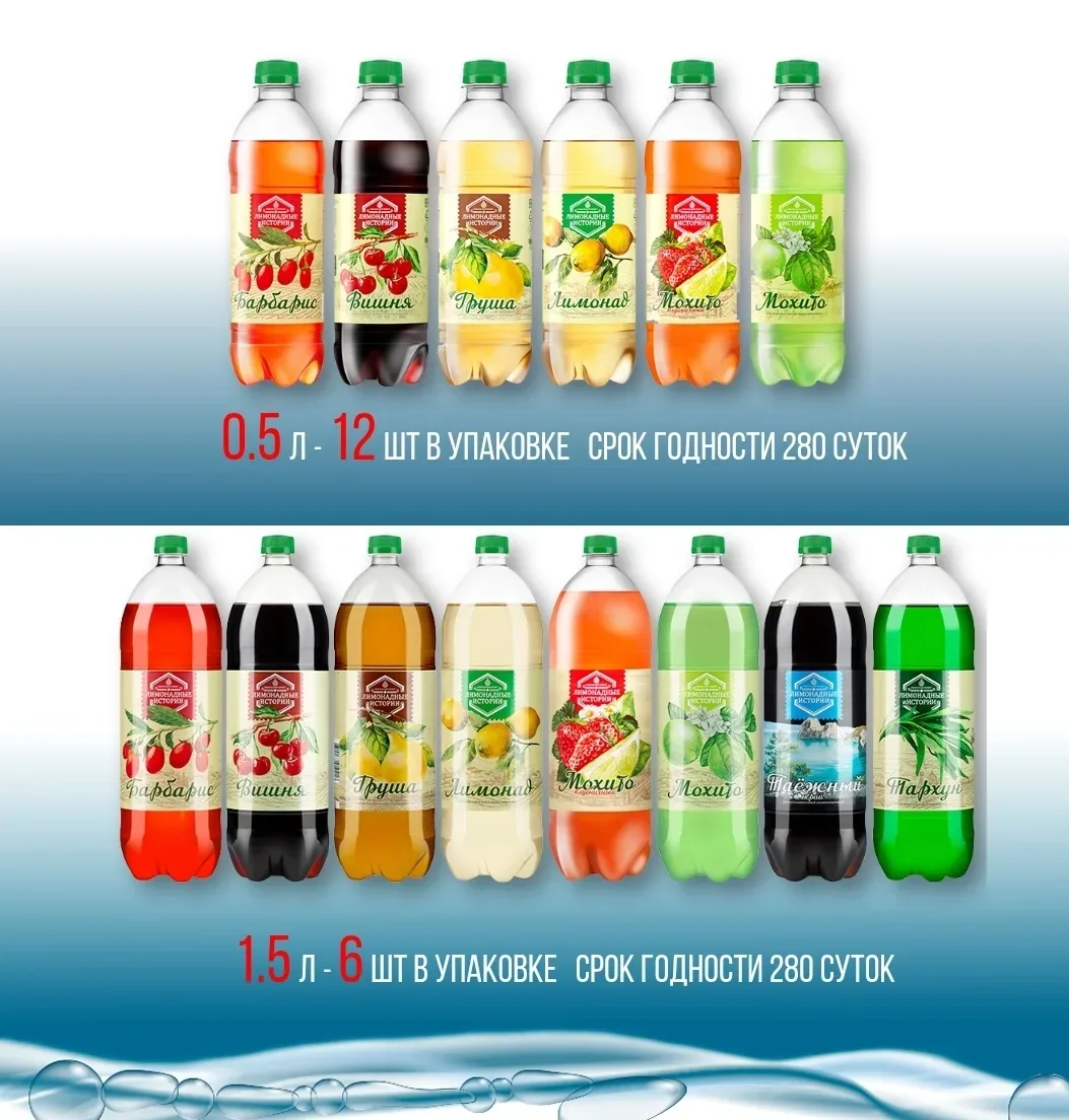 💥💥 ЛИМОНАДЫ 💥💥

ЛИМОНАДЫ 😋 КВАС 🤗 ПИВО 🫪 СИДР 🫣 МЕДОВУХА 😍......

СВОБОДНАЯ ПРОДАЖА 
Бренд 