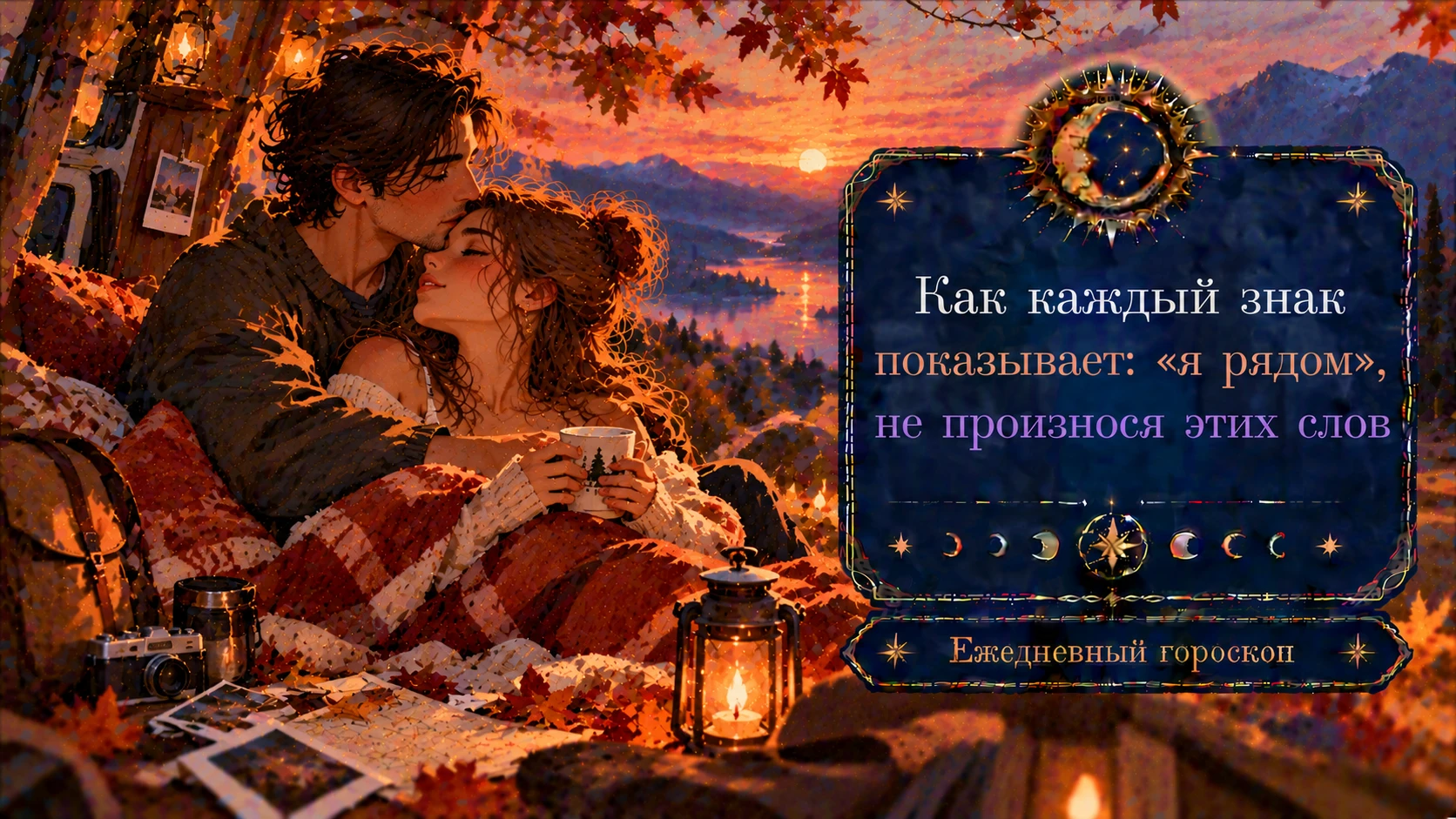 🤍 Как каждый знак показывает: «я рядом», не произнося этих слов