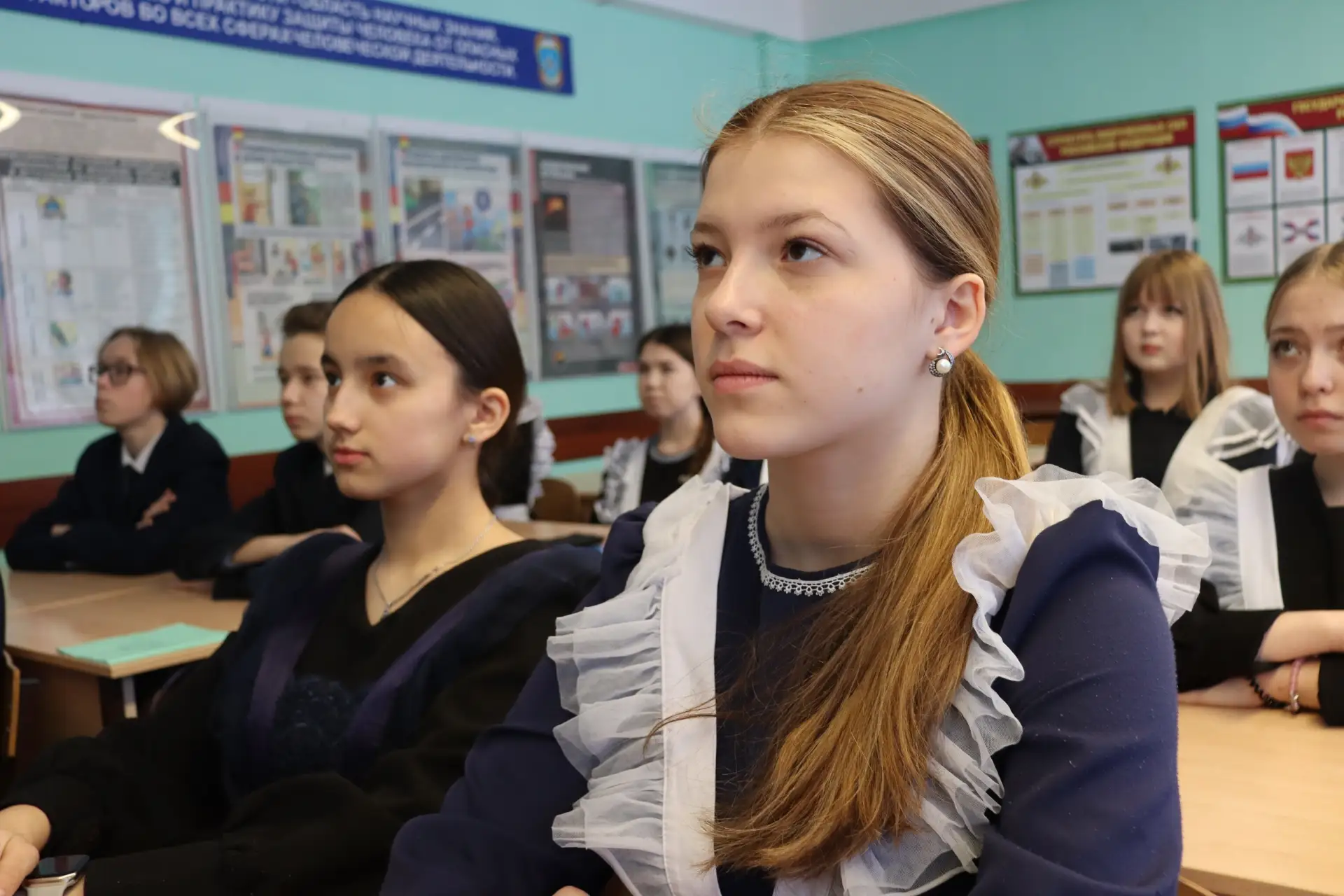 📌В рамках Месячника оборонно-массовой, военно-патриотической и спортивной работы в школе прошёл кино
