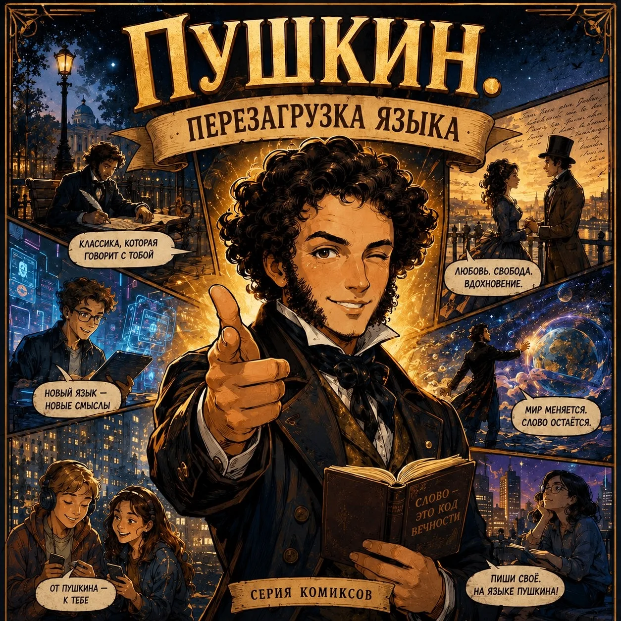 СЕКРЕТНЫЙ КОД ПУШКИНА: КАК ОДИН ПОЭТ ПРИДУМАЛ ЯЗЫК ДЛЯ 255 МИЛЛИОНОВ ЧЕЛОВЕК                        