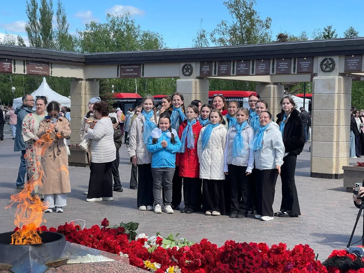 9 мая в Парке Победы состоялся праздничный концерт детского фестиваля, посвящённый 81-й...